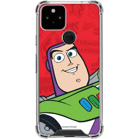 Disney Toy Story Buzz Lightyear Google Pixel 5 Clear Case